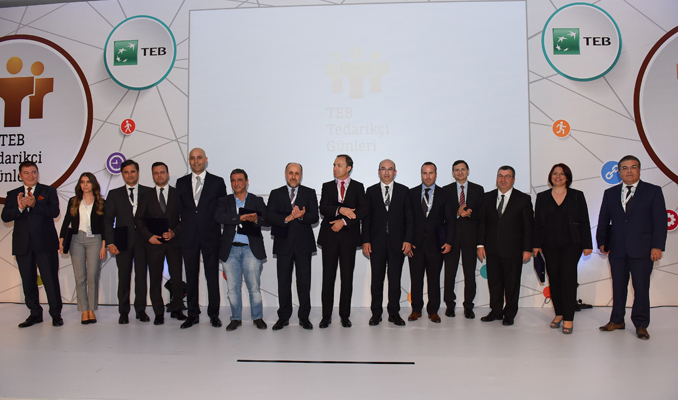 TEB yedincisini düzenlediği Tedarikçi Günleri Ödül Töreni'nde 11 tedarikçisine ödül verdi.